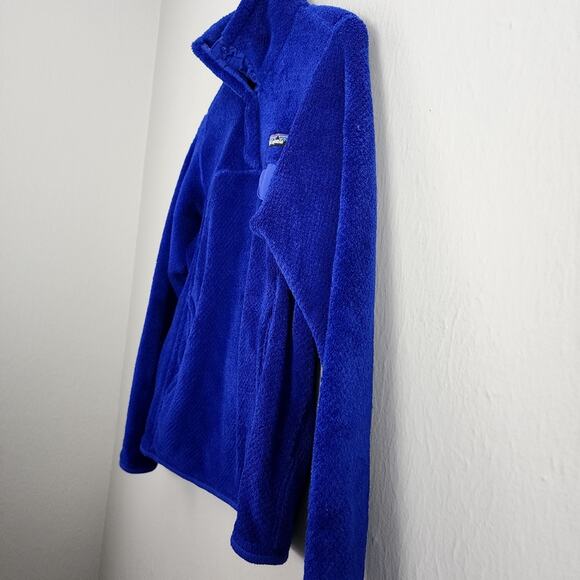 Patagonia Re-Tool Snap-T Fleece Pullover Jacket- Cobalt Blue Small - Picture 4 of 8